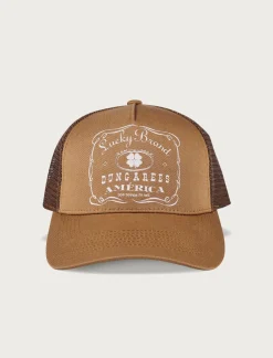 Lucky Brand vintage trucker dark brown*MEN|WOMEN Hats