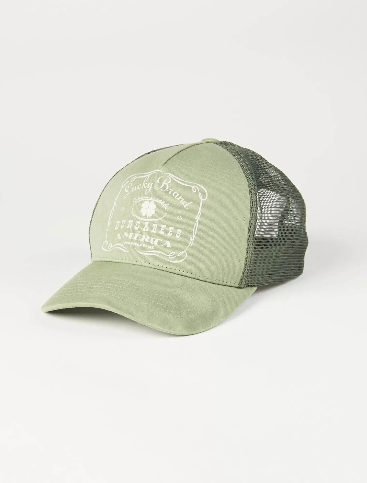 Lucky Brand vintage trucker hat dusty olive*MEN Hats