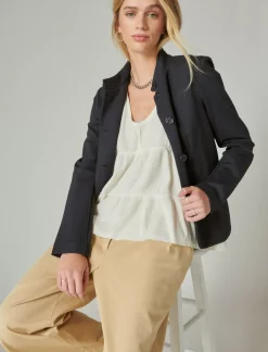 Lucky Brand waffle tunic tank tofu*WOMEN Knit Tops