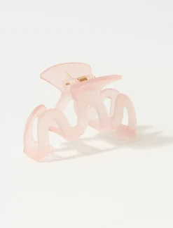 Lucky Brand wavy claw light pink*WOMEN Hair Accessories