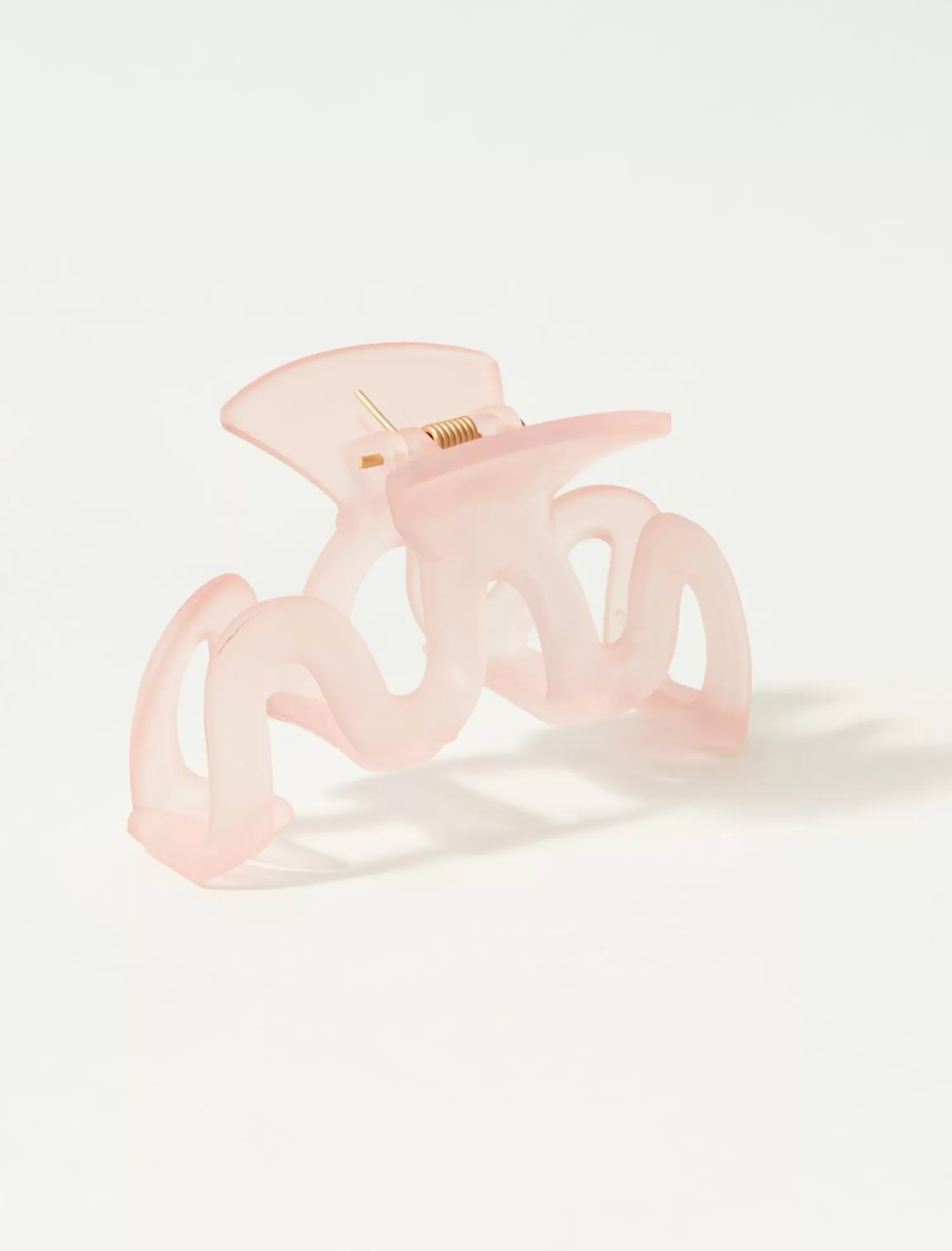 Lucky Brand wavy claw light pink*WOMEN Hair Accessories