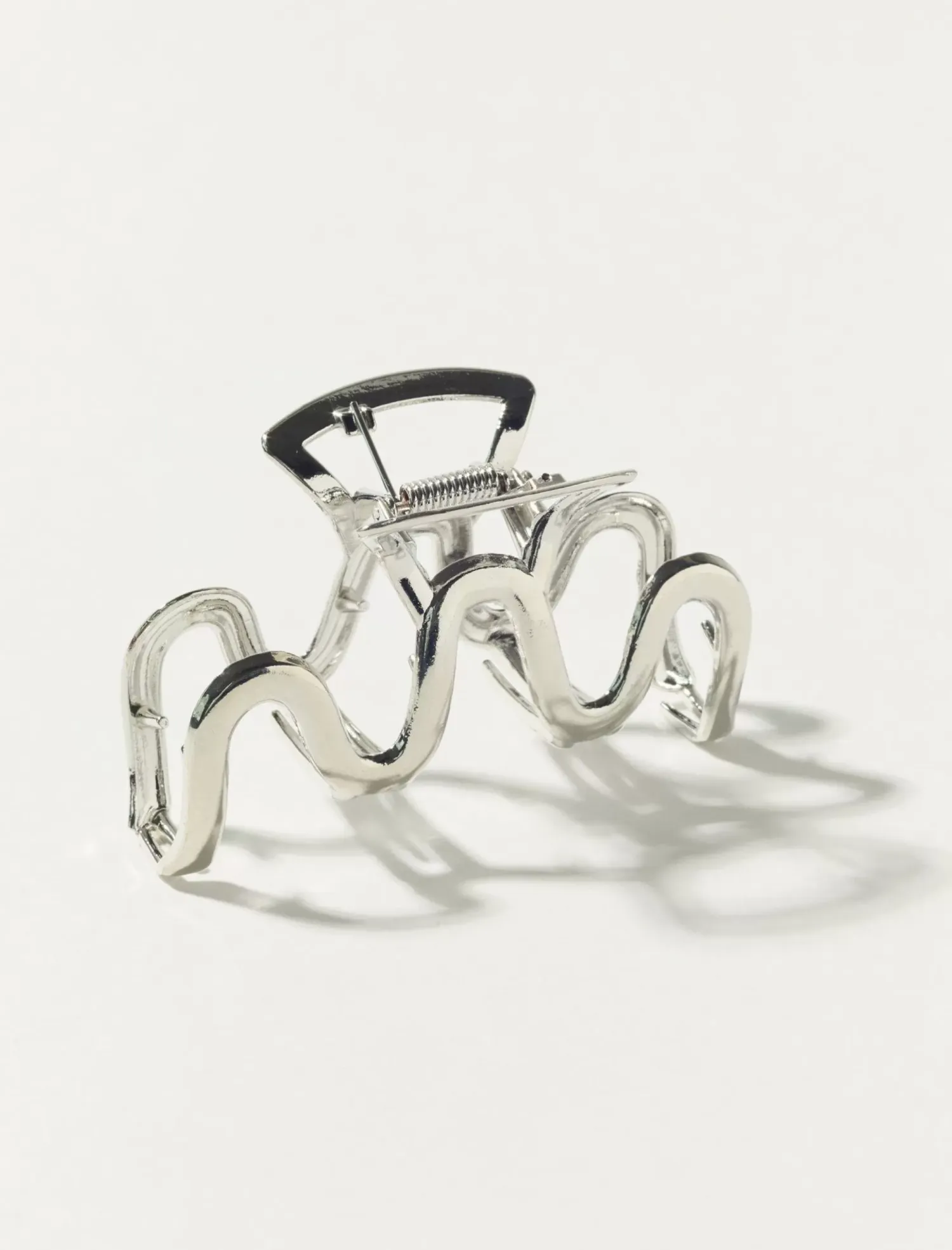 Lucky Brand wavy metal claw silver*WOMEN Hair Accessories