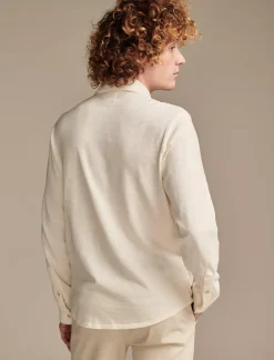 Lucky Brand weekend jersey shirt #1103 cream*MEN Button-Downs