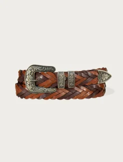 Lucky Brand western multi colored braid belt assorted*WOMEN Belts