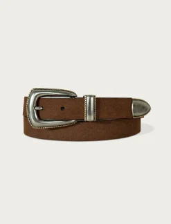Lucky Brand western suede belt rust/copper*WOMEN Belts