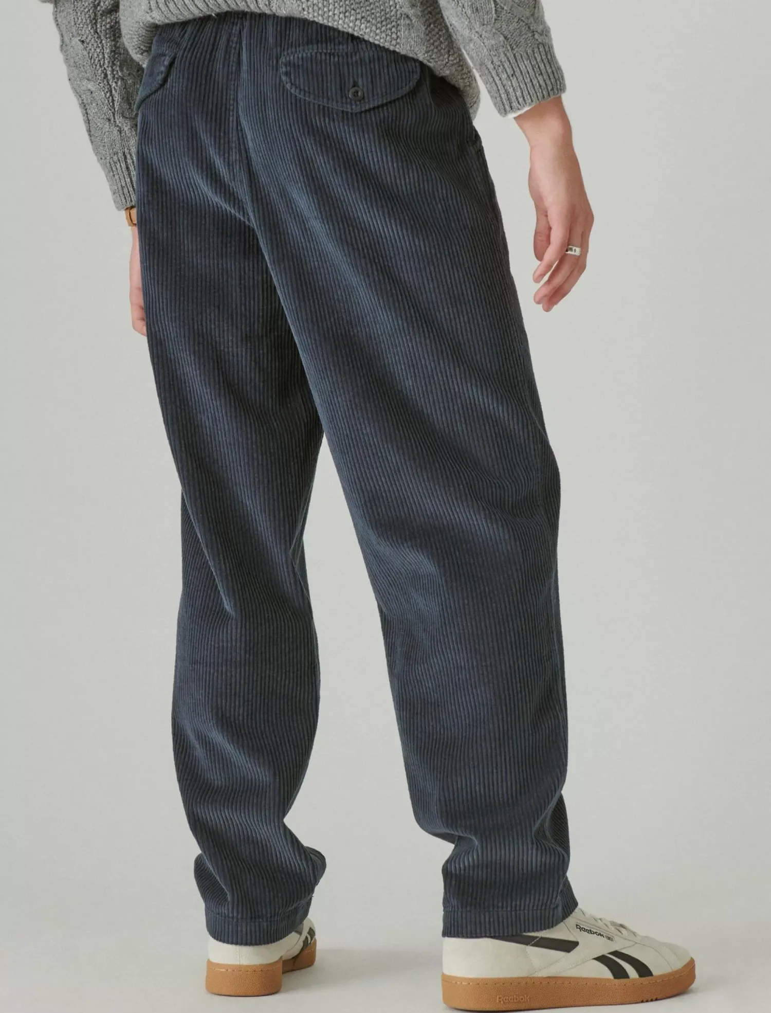 Lucky Brand wide wale corduroy pull-up pant parisian nights*MEN Pants