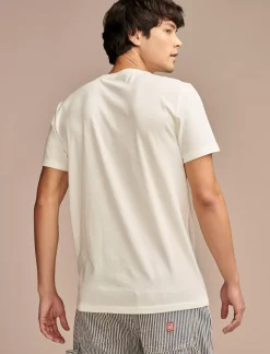 Lucky Brand woodstock flag marshmallow*MEN Graphic Tees