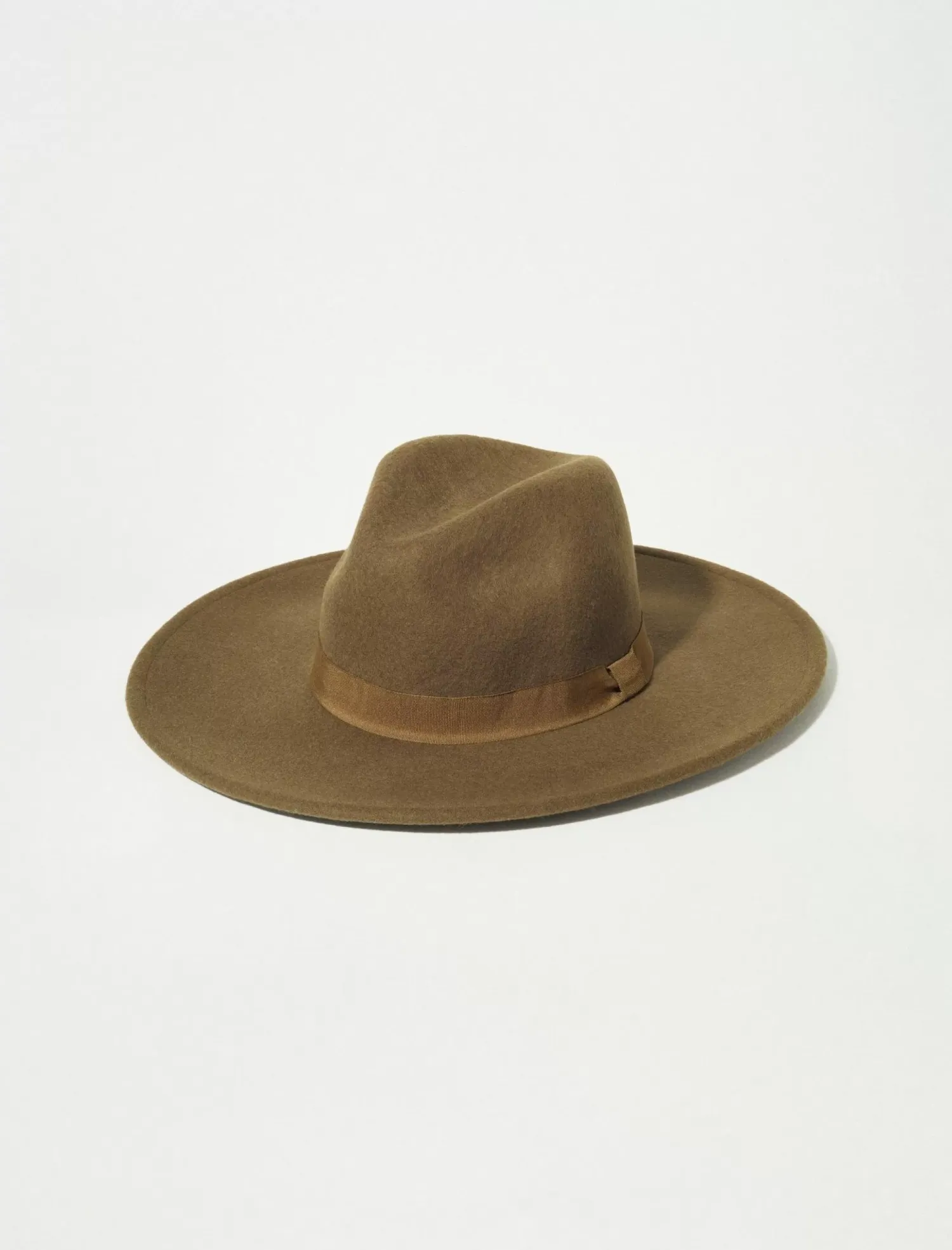 Lucky Brand wool wide brim ranger hat dark green*WOMEN Hats