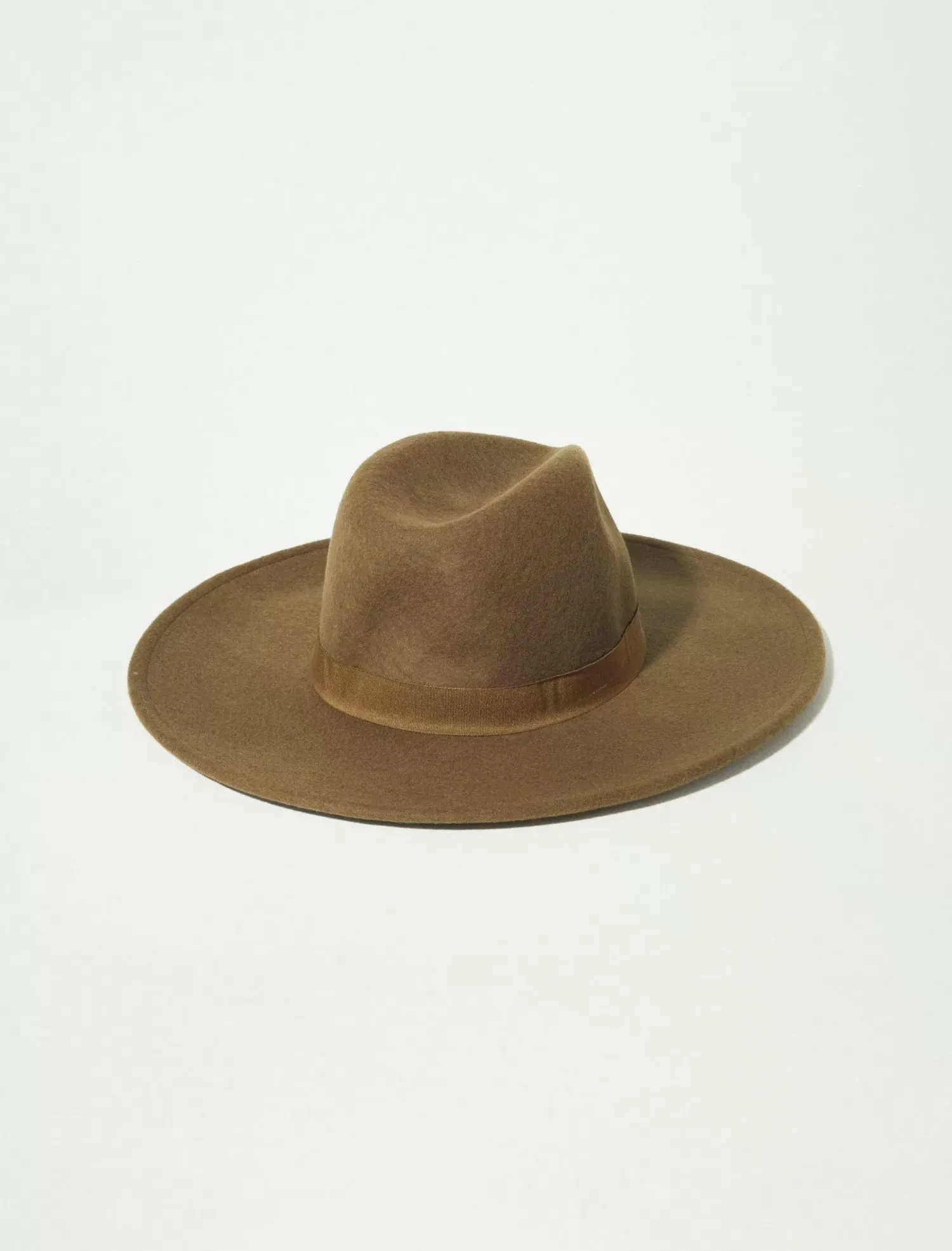 Lucky Brand wool wide brim ranger hat dark green*WOMEN Hats