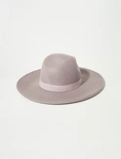 Lucky Brand wool wide brim ranger hat dark grey*WOMEN Hats