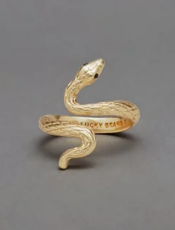 Lucky Brand wrap around snake ring gold*WOMEN Jewelry