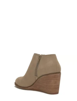 Lucky Brand zemlin wedge bootie camel*WOMEN Shoes