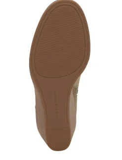 Lucky Brand zemlin wedge bootie camel*WOMEN Shoes