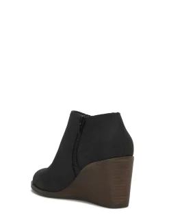 Lucky Brand zemlin wedge bootie black*WOMEN Shoes