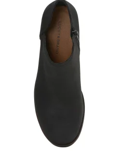 Lucky Brand zemlin wedge bootie black*WOMEN Shoes