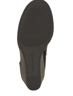Lucky Brand zemlin wedge bootie black*WOMEN Shoes