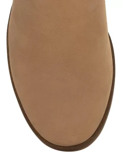 Lucky Brand zemlin wedge bootie medium brown*WOMEN Shoes